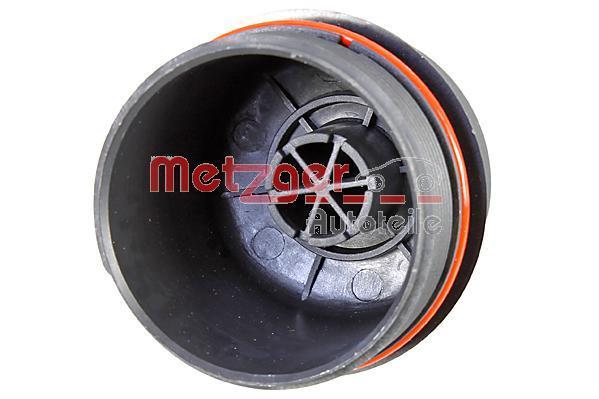 Cubierta, caja filtro de aceite (Cuerpo filtro de aceite) METZGER ref. 2370046